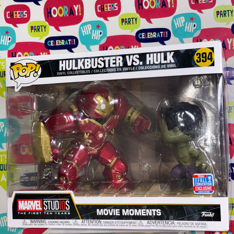 BOX FLAWS VIEW PHOTOS Hulkbuster Vs Hulk - Marvel Funko Pop 394 Vinyl Figure (33.0 Cm L × 12.1 Cm W × 20.3 Cm H)