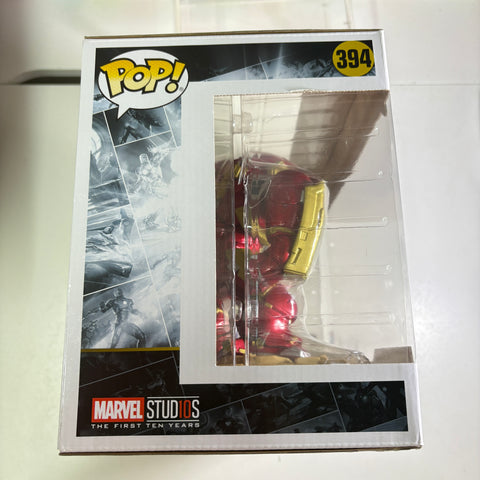 BOX FLAWS VIEW PHOTOS Hulkbuster Vs Hulk - Marvel Funko Pop 394 Vinyl Figure (33.0 Cm L × 12.1 Cm W × 20.3 Cm H)