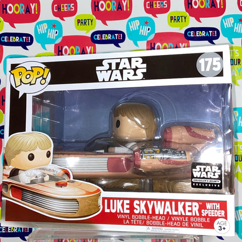 Luke Skywalker with Speeder - Star Wars Funko Pop 175