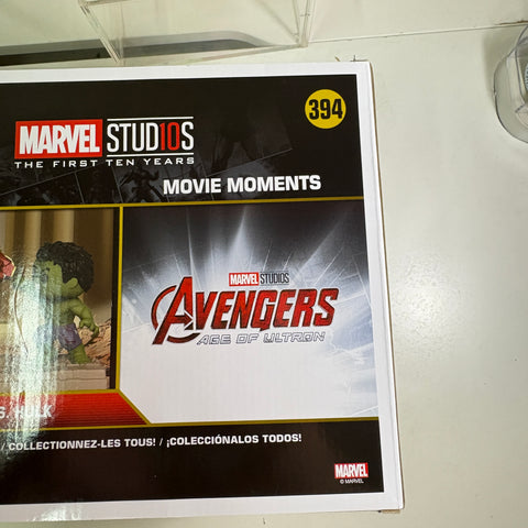 BOX FLAWS VIEW PHOTOS Hulkbuster Vs Hulk - Marvel Funko Pop 394 Vinyl Figure (33.0 Cm L × 12.1 Cm W × 20.3 Cm H)