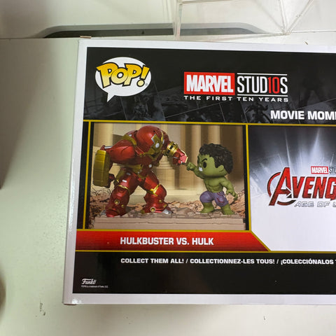 BOX FLAWS VIEW PHOTOS Hulkbuster Vs Hulk - Marvel Funko Pop 394 Vinyl Figure (33.0 Cm L × 12.1 Cm W × 20.3 Cm H)