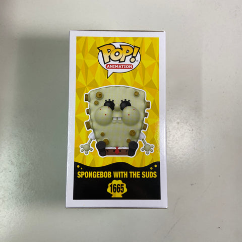 Spongebob Squarepants (with Suds/BOX DAMAGE) - Funko Pop 1665 Funko Shop Exclusive