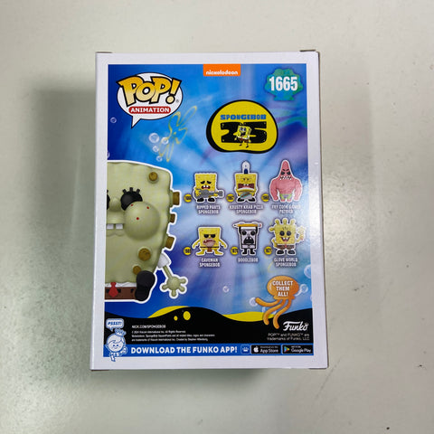 Spongebob Squarepants (with Suds/BOX DAMAGE) - Funko Pop 1665 Funko Shop Exclusive