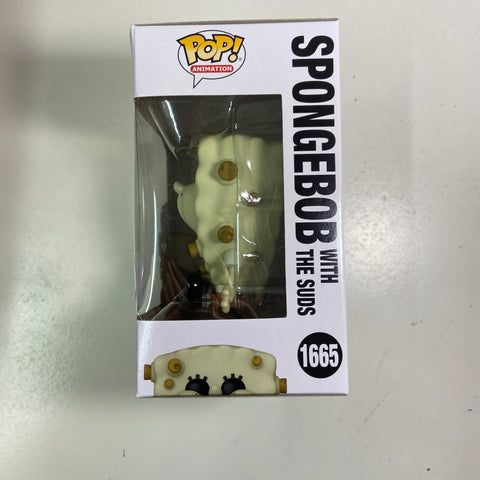 Spongebob Squarepants (with Suds/BOX DAMAGE) - Funko Pop 1665 Funko Shop Exclusive