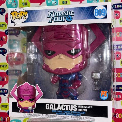 Galactus with Silver Surfer JUMBO Funko Pop 809 Marvel (43.5 Cm L × 21 Cm W × 33.5 Cm H)