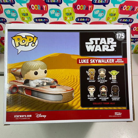 Luke Skywalker with Speeder - Star Wars Funko Pop 175