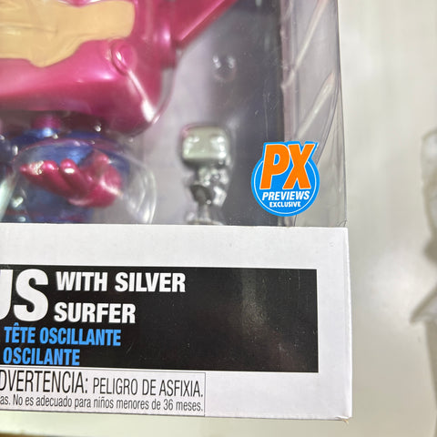Galactus with Silver Surfer JUMBO Funko Pop 809 Marvel (43.5 Cm L × 21 Cm W × 33.5 Cm H)
