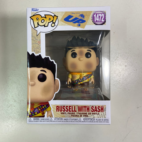 Up - Russell (With Sash) - Disney Funko Pop 1472 Boxlunch Exclusive