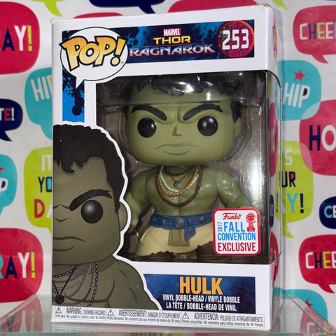 Hulk (Thor Ragnarok)- Marvel Funko Pop 253 Vinyl Figure (11.4 Cm L × 8.9 Cm W × 15.9 Cm H)