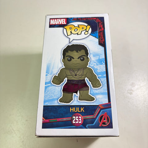 Hulk (Thor Ragnarok)- Marvel Funko Pop 253 Vinyl Figure (11.4 Cm L × 8.9 Cm W × 15.9 Cm H)