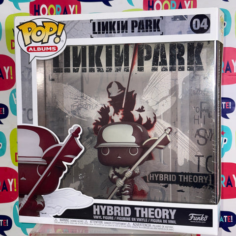 BOX FLAWS VIEW PHOTOS Hybrid Theory - Linkin Park  Funko Pop ALBUM Rocks 04 Vinyl (22.9 Cm L × 8.9 Cm W × 22.9 Cm H) Figure