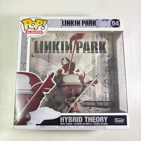 BOX FLAWS VIEW PHOTOS Hybrid Theory - Linkin Park  Funko Pop ALBUM Rocks 04 Vinyl (22.9 Cm L × 8.9 Cm W × 22.9 Cm H) Figure
