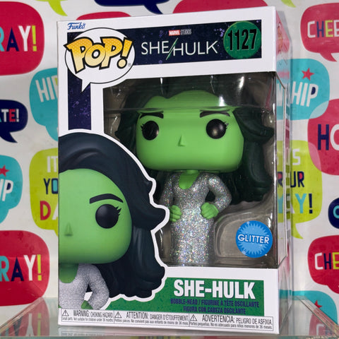 She-Hulk- Marvel Funko Pop 1127 Vinyl Figure (11.4 Cm L × 8.9 Cm W × 15.9 Cm H)