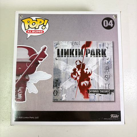 BOX FLAWS VIEW PHOTOS Hybrid Theory - Linkin Park  Funko Pop ALBUM Rocks 04 Vinyl (22.9 Cm L × 8.9 Cm W × 22.9 Cm H) Figure