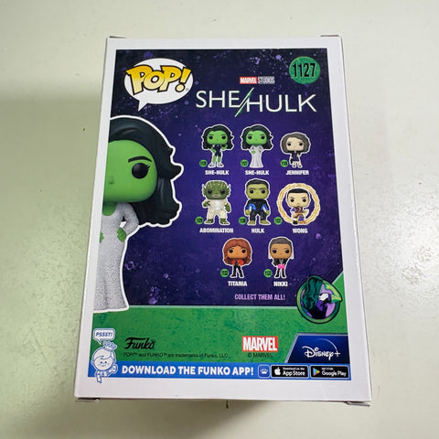 She-Hulk- Marvel Funko Pop 1127 Vinyl Figure (11.4 Cm L × 8.9 Cm W × 15.9 Cm H)