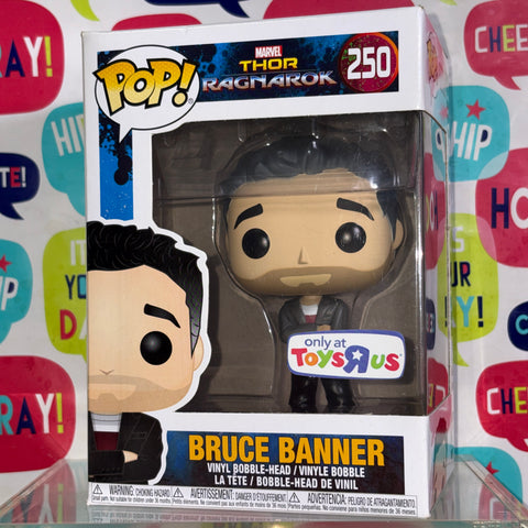 Bruce Banner/Hulk (Thor Ragnarok) - Marvel Funko Pop 250 Vinyl Figure (11.4 Cm L × 8.9 Cm W × 15.9 Cm H)