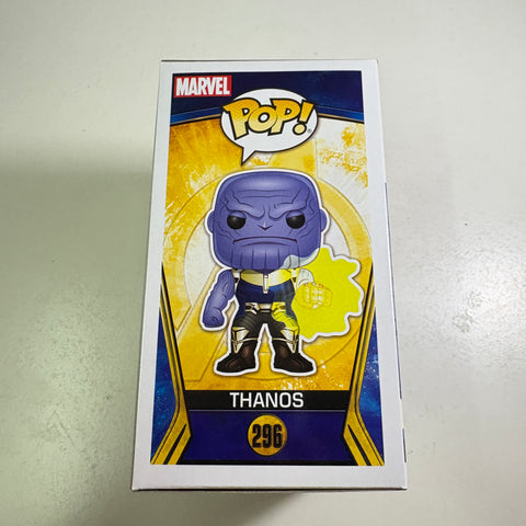 Thanos - Marvel Funko Pop 296 Vinyl Figure (11.4 Cm L × 8.9 Cm W × 15.9 Cm H)