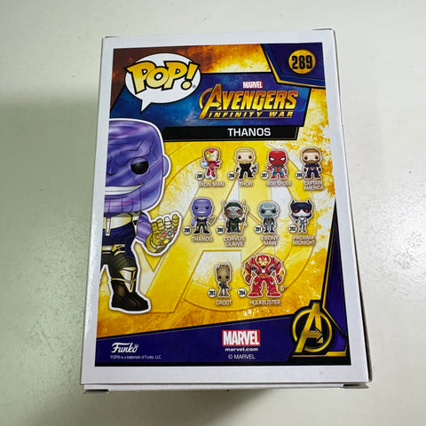Thanos METALLIC - Marvel Funko Pop 289 Vinyl Figure (11.4 Cm L × 8.9 Cm W × 15.9 Cm H)