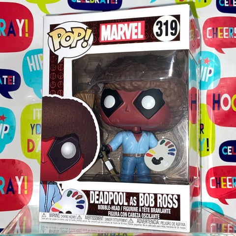 Deadpool (Bob Ross) - Marvel Funko Pop 319