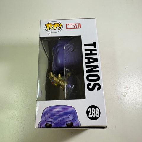 Thanos METALLIC - Marvel Funko Pop 289 Vinyl Figure (11.4 Cm L × 8.9 Cm W × 15.9 Cm H)