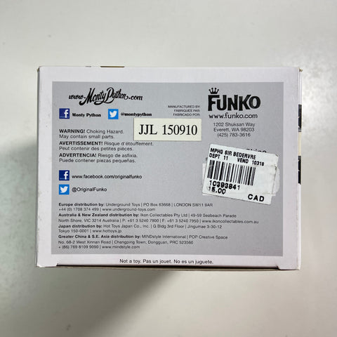 Monty Python and the Holy Grail - Sir Bedevere Funko Pop 198