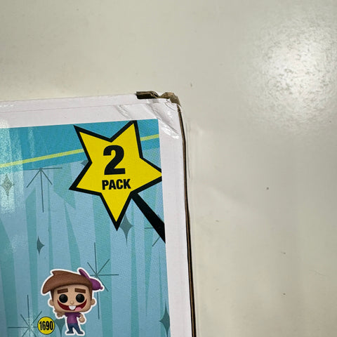 BOX DAMAGE VIEW PHOTOS Jorgen Von Strangle & Tooth Fairy - Fairly Odd Parents Funko Pop Vinyl Figure 2-Pack