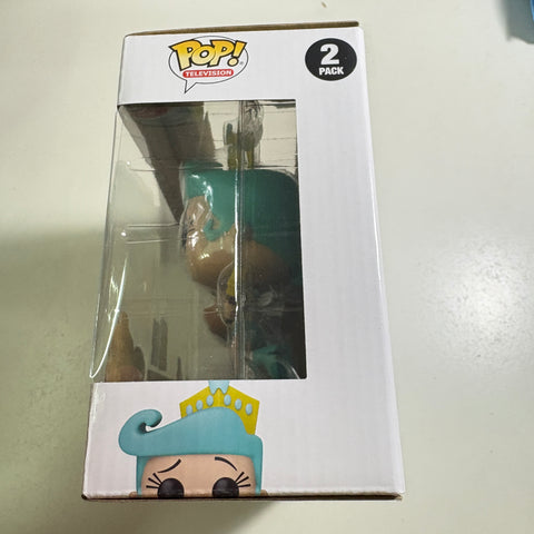 BOX DAMAGE VIEW PHOTOS Jorgen Von Strangle & Tooth Fairy - Fairly Odd Parents Funko Pop Vinyl Figure 2-Pack