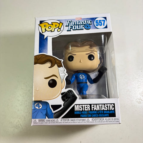 Mister Fantastic - Fantastic Four Marvel Funko Pop 557 Vinyl Figure (11.4 Cm L × 8.9 Cm W × 15.9 Cm H)