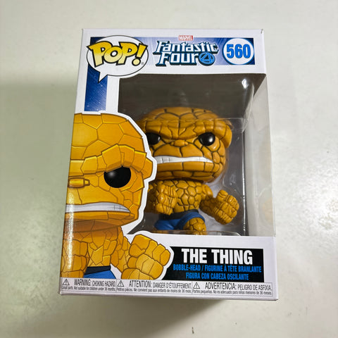 The Thing - Fantastic Four Marvel Funko Pop 560 Vinyl Figure (11.4 Cm L × 8.9 Cm W × 15.9 Cm H)