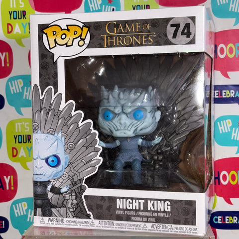 Night King on the Iron Throne 74 - Game of Thrones Funko Pop Vinyl Figure (22.8 Cm L × 16.5 Cm W × 14 Cm H) (Copy)
