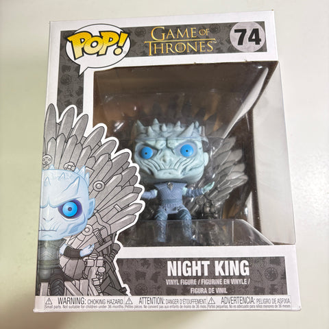 Night King on the Iron Throne 74 - Game of Thrones Funko Pop Vinyl Figure (22.8 Cm L × 16.5 Cm W × 14 Cm H) (Copy)