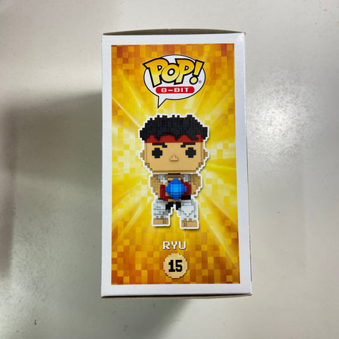 Street Fighter - Ryu 8 Bit Funko Pop 15 Gamestop Exclusive