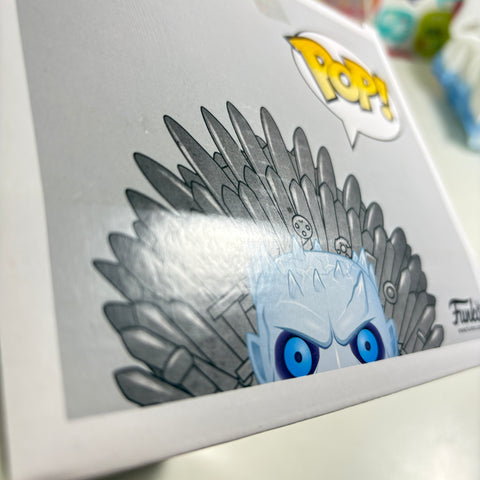 Night King on the Iron Throne 74 - Game of Thrones Funko Pop Vinyl Figure (22.8 Cm L × 16.5 Cm W × 14 Cm H) (Copy)