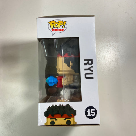 Street Fighter - Ryu 8 Bit Funko Pop 15 Gamestop Exclusive