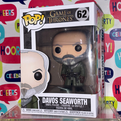 Davos - Game of Thrones Funko Pop 62 Vinyl Figure (11.4 Cm L × 8.9 Cm W × 15.9 Cm H)