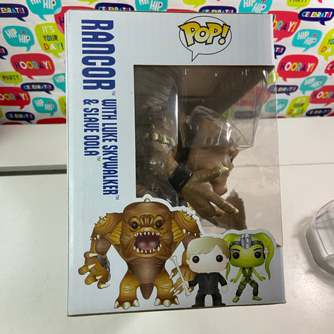 Rancor, Luke Skywalker, Slave Oola - Star Wars Funko Pop 3 Pack
