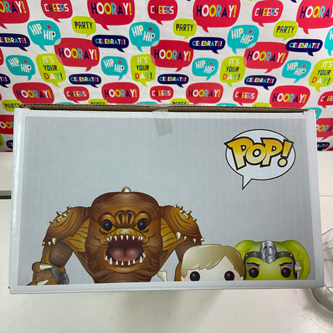 Rancor, Luke Skywalker, Slave Oola - Star Wars Funko Pop 3 Pack