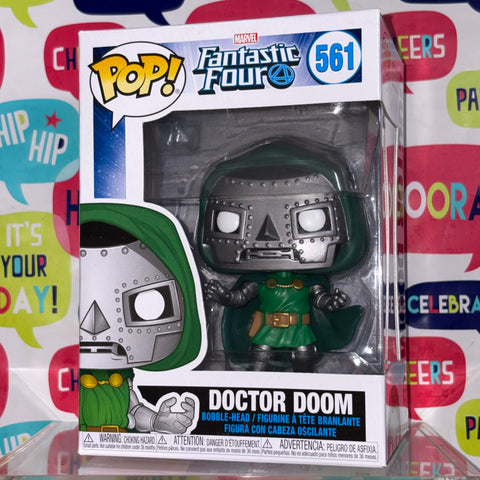 Doctor Doom - Fantastic Four Marvel Funko Pop 561 Vinyl Figure (11.4 Cm L × 8.9 Cm W × 15.9 Cm H)