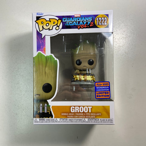 Guardians of The Galaxy - Groot Marvel Funko Pop 1222 Wonder Con