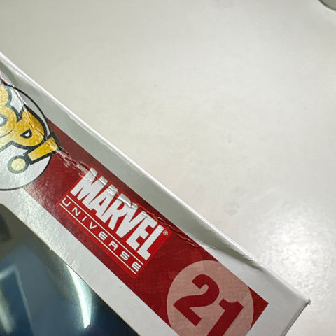 BOX DAMAGE VIEW PHOTOS Beast - Marvel Funko Pop 21 Vinyl Figure (11.4 Cm L × 8.9 Cm W × 15.9 Cm H)