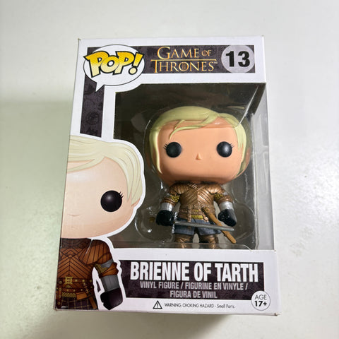 BOX DAMAGE VIEW PHOTOS Brienne of Tarth - Game of Thrones Funko Pop 13 Vinyl Figure (11.4 Cm L × 8.9 Cm W × 15.9 Cm H)