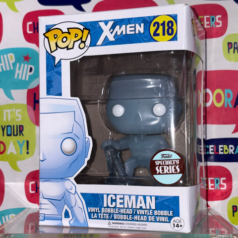 Iceman - Marvel Funko Pop 218 Vinyl Figure (11.4 Cm L × 8.9 Cm W × 15.9 Cm H)