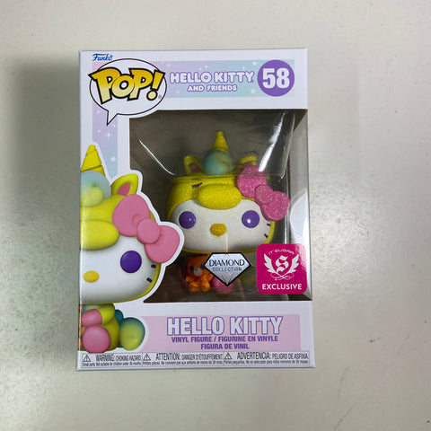 Sanrio - Hello Kitty (Diamond Glitter) Funko Pop 58 It'Sugar Exclusive