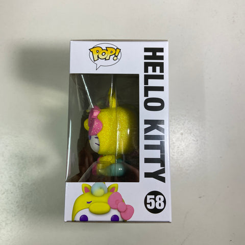Sanrio - Hello Kitty (Diamond Glitter) Funko Pop 58 It'Sugar Exclusive