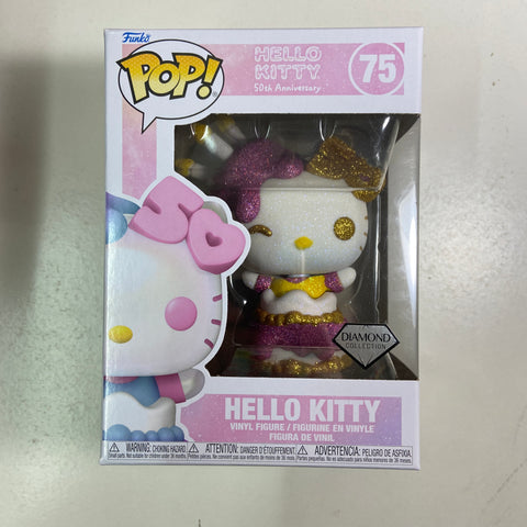 Sanrio - Hello Kitty (Diamond Glitter) Funko Pop 75 Exclusive