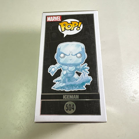 Iceman - Marvel Funko Pop 504 Vinyl Figure (11.4 Cm L × 8.9 Cm W × 15.9 Cm H)