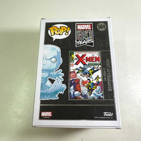 Iceman - Marvel Funko Pop 504 Vinyl Figure (11.4 Cm L × 8.9 Cm W × 15.9 Cm H)