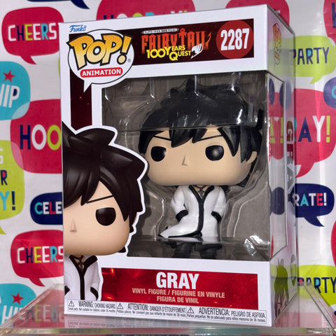 Gray Fullbuster - Fairy Tail Funko Pop 2287 Vinyl Figure (11.4 Cm L × 8.9 Cm W × 15.9 Cm H)