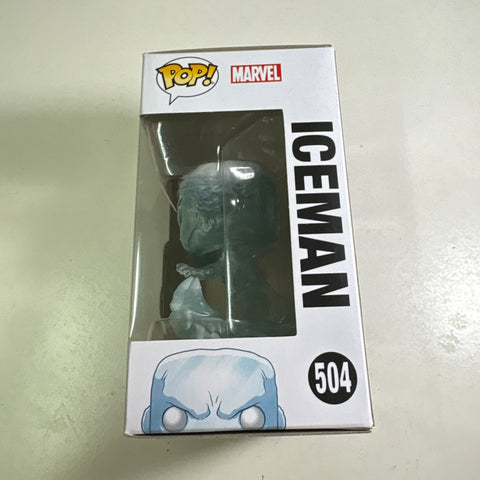 Iceman - Marvel Funko Pop 504 Vinyl Figure (11.4 Cm L × 8.9 Cm W × 15.9 Cm H)