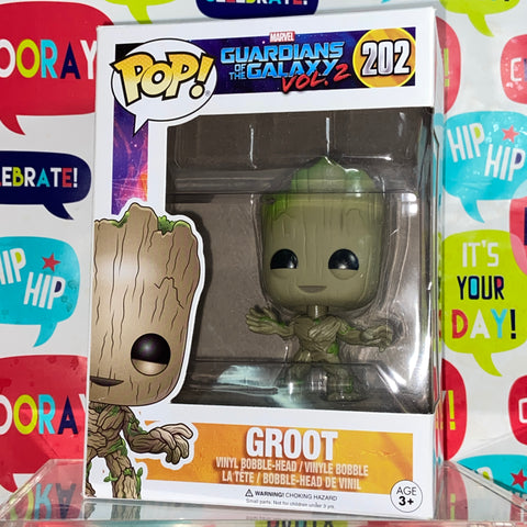 Guardians of The Galaxy - Groot Marvel Funko Pop 202